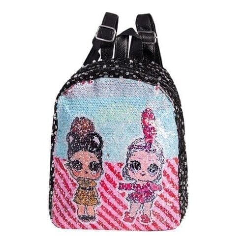 Love Sequin Backpack