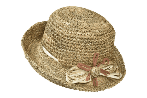 Καπέλο Visor απο φυσικό υλικό