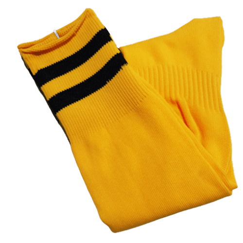 Κιτρινόμαυρες κάλτσες ποδοσφαίρου