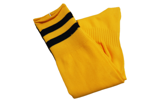 Κιτρινόμαυρες κάλτσες ποδοσφαίρου