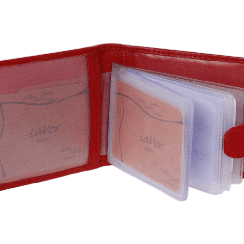 Δερμάτινο πορτοφόλι για κάρτες Lavor 1-2624 4