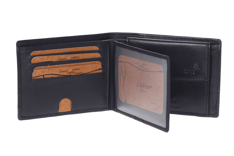 LAVOR 1-3406 ανδρικό πορτοφόλι με προστασία RFID