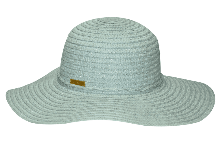 Floppy καπέλο με ξύλινη διακόσμηση