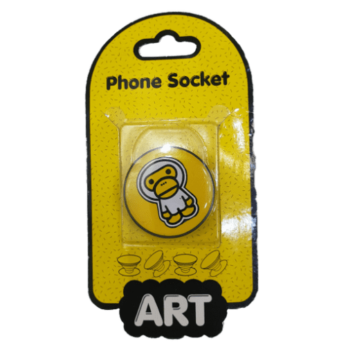Pop socket Yellow monkey 2
