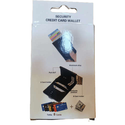 Μεταλλικό πορτοφόλι καρτών RFID GTS Moda Italia 4