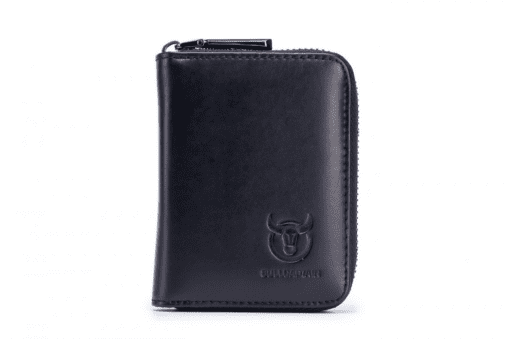 Δερμάτινο πορτοφόλι καρτοθήκη Bull Captain KB05 μαύρο