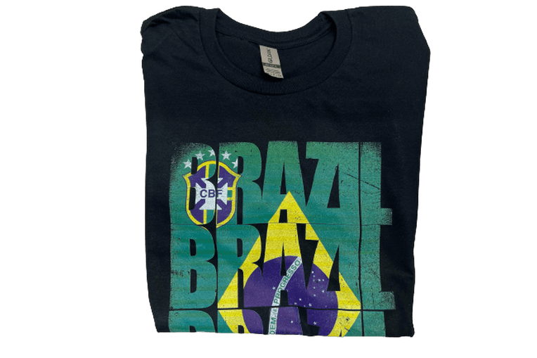 Tshirt Soccer Brazil