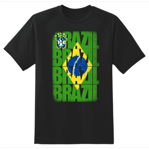 Tshirt Soccer Brazil