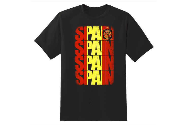 Tshirt Soccer Spain