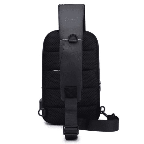 Τσαντάκι ώμου χιαστί crossbody Bange 1911 μαύρο 3