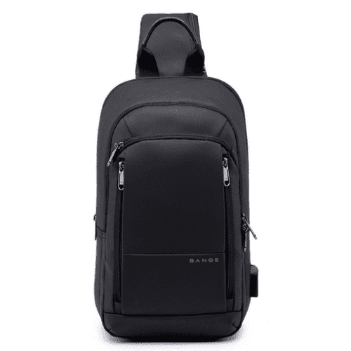 Τσαντάκι ώμου χιαστί crossbody Bange 1911 μαύρο 1