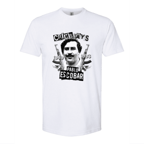 Κοντομάνικο Escobar Crime Pays 1