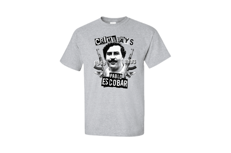 Κοντομάνικο Escobar Crime Pays