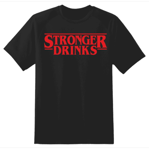 Κοντομάνικη μπλούζα Stronger Drinks