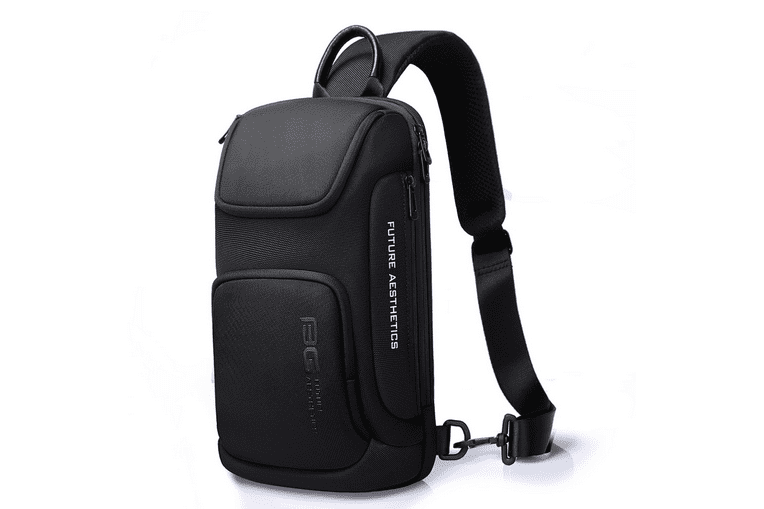 Τσαντάκι ώμου χιαστί crossbody Bange 7565 μαύρο