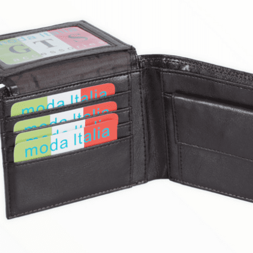 Ανδρικό πορτοφόλι με 10+1 θήκες για κάρτες 2