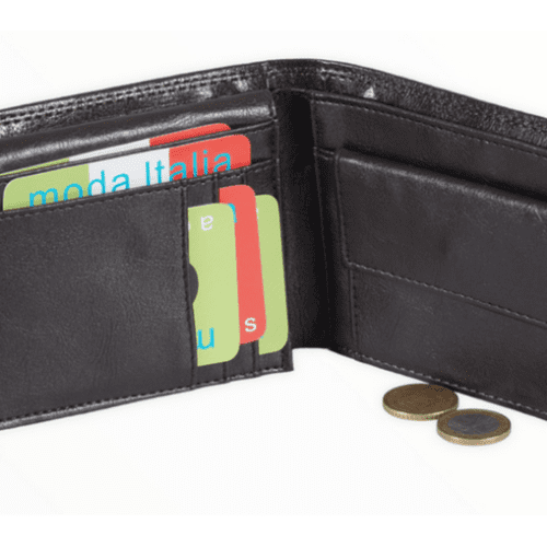 Ανδρικό πορτοφόλι με 10+1 θήκες για κάρτες 1
