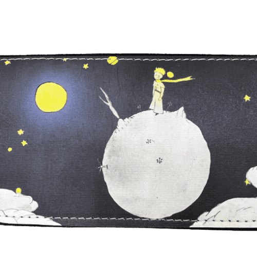 Χειροποίητη δερμάτινη καπνοθήκη Little Prince 2