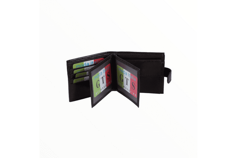 Ανδρικό πορτοφόλι με 10+2 θήκες για κάρτες