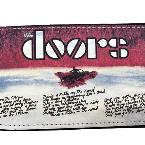 Χειροποίητη δερμάτινη καπνοθήκη The Doors