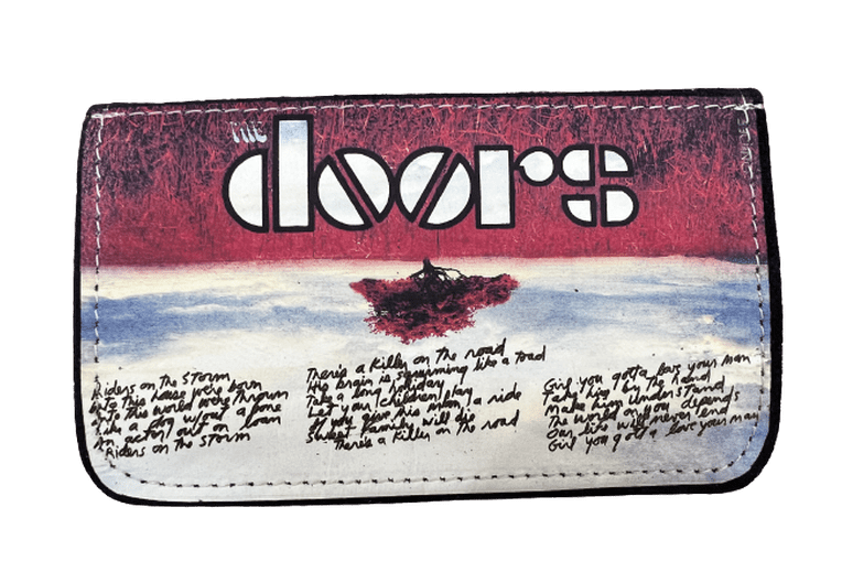 Χειροποίητη δερμάτινη καπνοθήκη The Doors