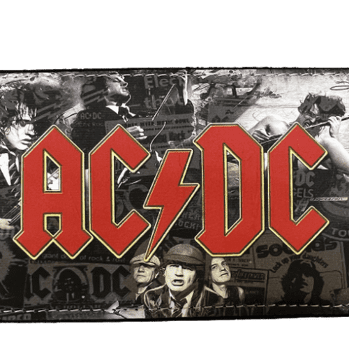Χειροποίητη δερμάτινη καπνοθήκη AC/DC