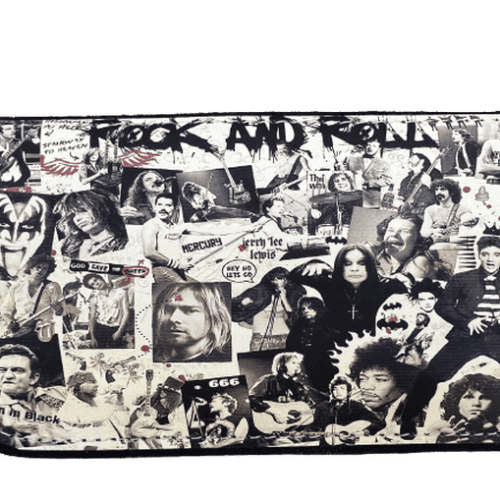 Χειροποίητη δερμάτινη καπνοθήκη Rock N Roll