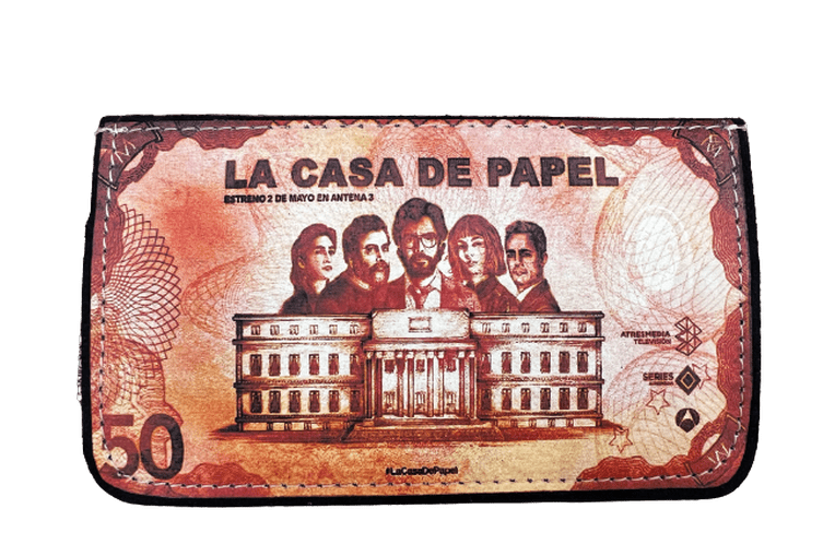 Χειροποίητη δερμάτινη καπνοθήκη La Casa De Papel