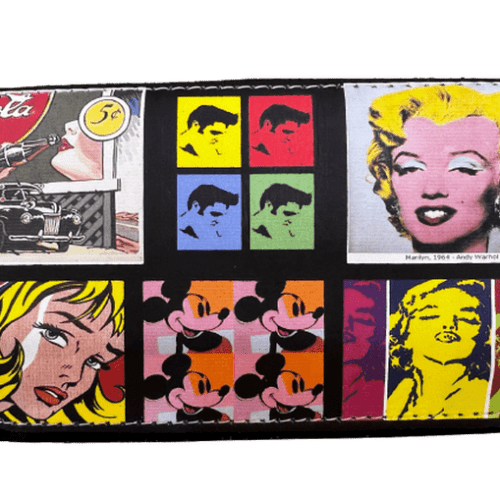Δερμάτινη χειροποίητη καπνοθήκη Marilyn 1964 Andy Warhol