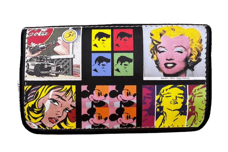 Δερμάτινη χειροποίητη καπνοθήκη Marilyn 1964 Andy Warhol