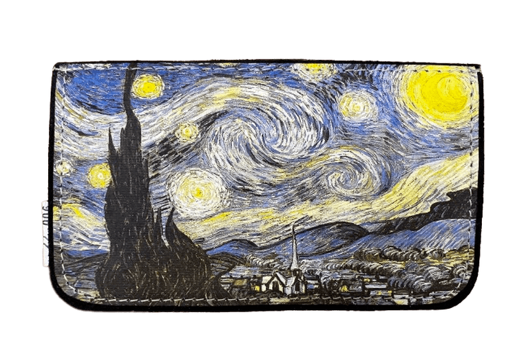 Χειροποίητη δερμάτινη καπνοθήκη Starry Night