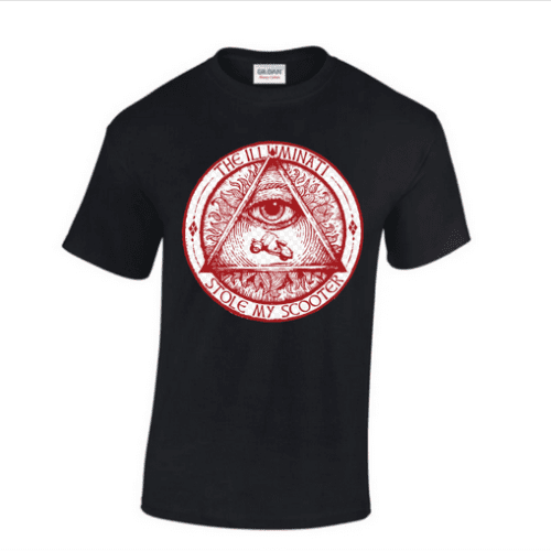 Κοντομάνικη μπλούζα Illuminati Scooter