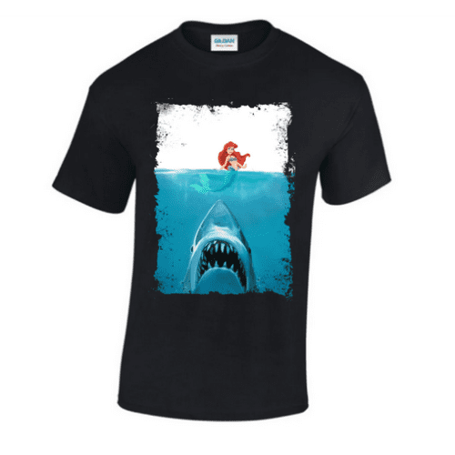 Κοντομάνικη μπλούζα Jaws mermaid